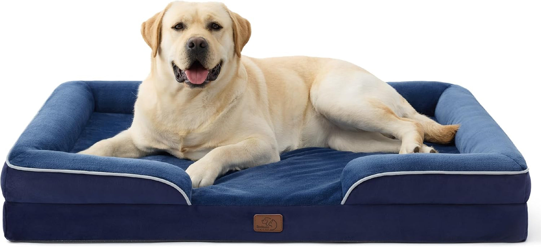 Orthopedic Dog Bed Medium Size Dogs - Washable Small Medium Dog Cat Bed Waterproof, Comfort Cats Couch Sofa with Washable Removable Cover, Pets Bed with Nonskid Bottom, Grey, 28"