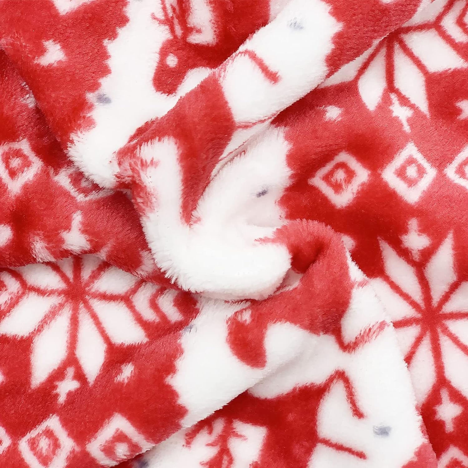 Small Dog Pet Cat Christmas Costume Sweater, Pet Supplies Costume Xmas Clothes Dog Jumpers Snowflake Elk Pattern Christmas Outfits for Dogs Puppy Kitten Cats (X-Small, Red Snowflake)