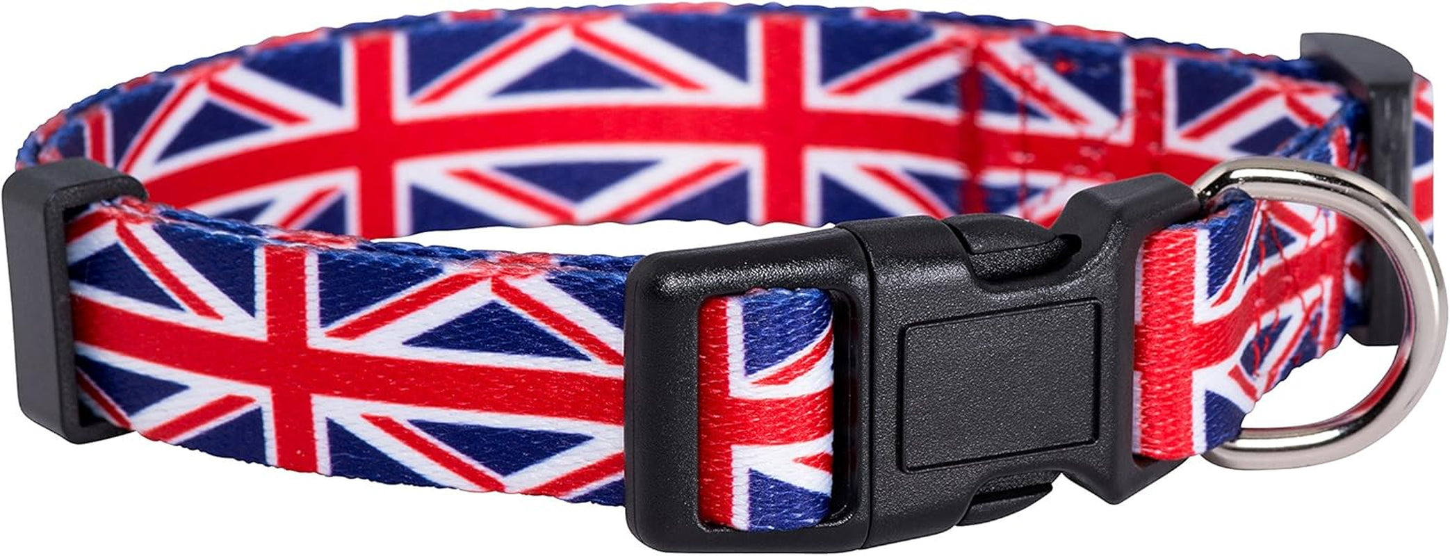 Colorado State Flag Dog Collar (Colorado Pink, Medium)