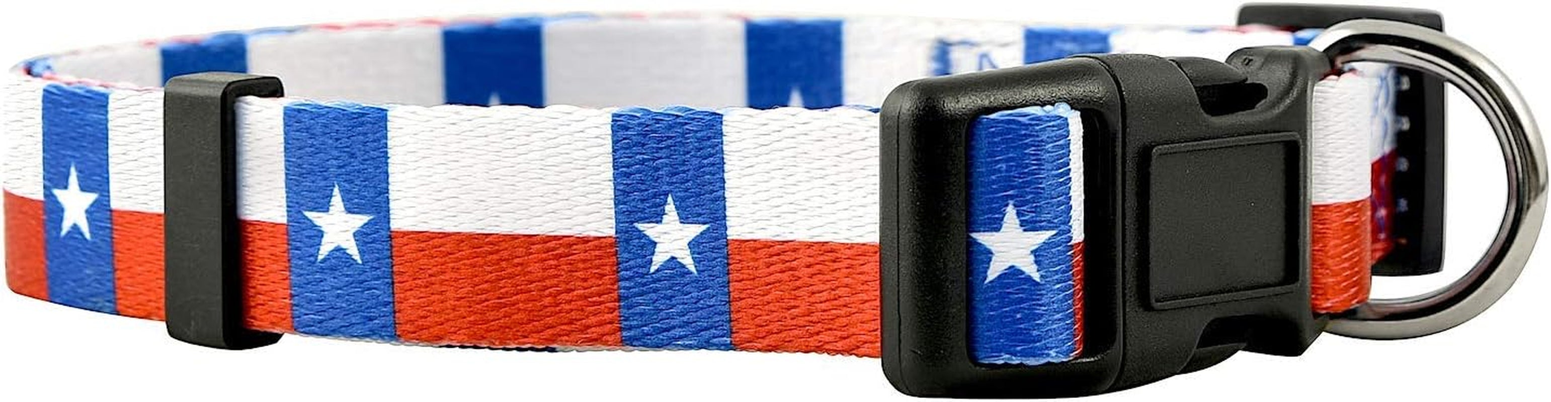 Colorado State Flag Dog Collar (Colorado Pink, Medium)