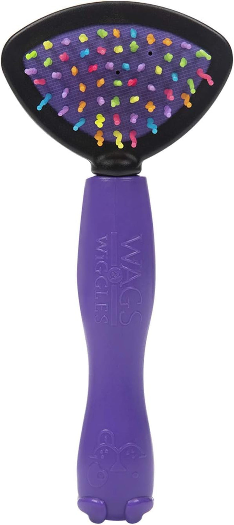 Two-Sided Brush for Small and Long-Haired Dogs | 2-In-1 Bristle and Straight Pin Grooming Supplies for All Dogs